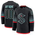 Leonaf Custom S.Kraken Black Alternate Premium Jerseys
