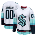 Leonaf Custom S.Kraken White Away Breakaway Jerseys