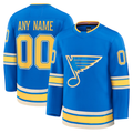 Leonaf Custom SL.Blues Blue Alternate Premium Jerseys