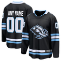 Leonaf Custom U.Mammoth Black Home Breakaway Jerseys