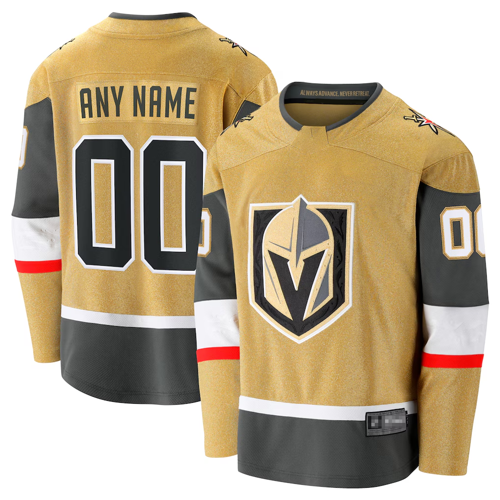 Leonaf Custom VG.Knights Home Breakaway Jerseys