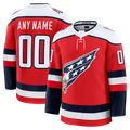 Leonaf Custom W.Capitals Red Alternate Premium Jerseys