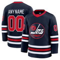 Leonaf Custom W.Jets Navy Alternate Premium Jerseys