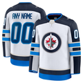 Leonaf Custom W.Jets White Away Premium Jerseys