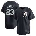 Leonaf D.Tigers #23 Kirk Gibson Player Navy Home Limited Game Stitched Jerseys