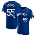 Leonaf KC.Royals #55 Cole Ragans Player Royal City Connect Limited Elite Home Game Stitched Jerseys