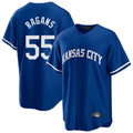 Leonaf KC.Royals #55 Cole Ragans Player Royal Game Home Stitched Jerseys