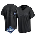 Leonaf LA.Dodgers #17 Shohei Ohtani Player Black World Series Meet Pitch Fashion T-shirt Stitched Jerseys