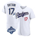 Leonaf LA.Dodgers #17 Shohei Ohtani Player Gold White World Series Meet 2026 Collection Stadium Limited Elite Stitched Jerseys