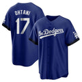 Leonaf LA.Dodgers #17 Shohei Ohtani Player Royal City Connect Home Game Stitched Jerseys