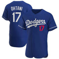Leonaf LA.Dodgers #17 Shohei Ohtani Player Royal Limited Elite Home Stitched Jerseys