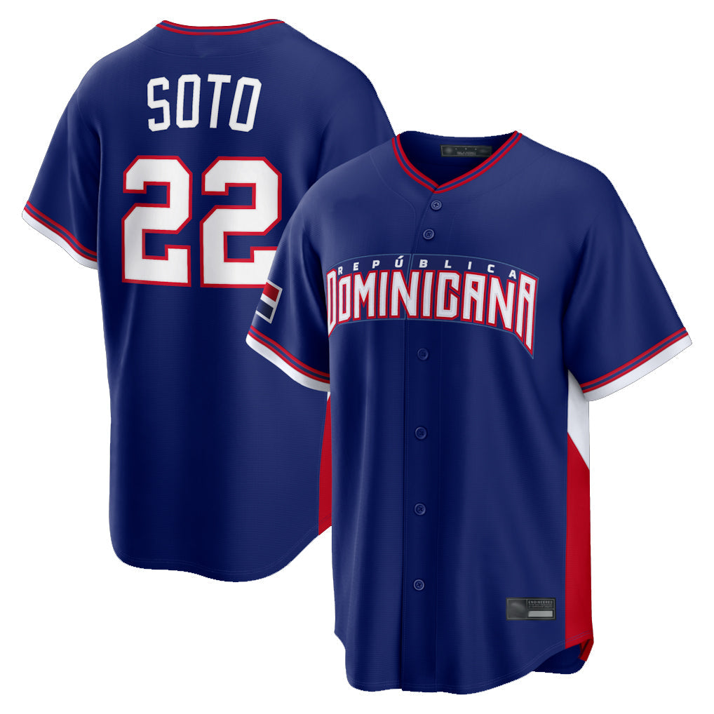 Leonaf NY.Mets #22 Juan Soto Player Royal 2026 World Classic Home Limited Stitched Jerseys