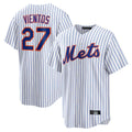 Leonaf NY.Mets #27 Mark Vientos Player White Home Game Stitched Jerseys
