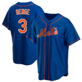 Leonaf NY.Mets #3 Carson Benge Player Royal Home Game Stitched Jerseys