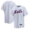 Leonaf NY.Mets Blank Player White Home Game Stitched Jerseys