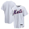 Leonaf NY.Mets Blank Player White Home Limited Stitched Jerseys
