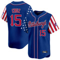 Leonaf P.Pirates #15 Oneil Cruz Player Royal 2025 Independence Day Vapor Premier Limited Stitched Jerseys