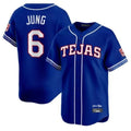 Leonaf T.Rangers #6 Josh Jung Player Royal 2026 City Connect Limited Stitched Jerseys